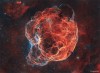 Also cataloged as Sharpless 2-240, the filamentary nebula goes by the popular nickname the Spaghetti Nebula