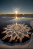 The Formation Of ‘Ice Flowers’ Is A Beautiful Natural Phenomenon In The Great Lakes Region Of North America