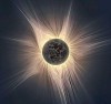 A high resolution image of a Solar Eclipse