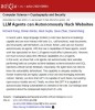LLM Agents can Autonomously Hack Websites