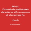 La mère coupable - une définition d'un ado.