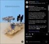 jkbrickworks Pursuit of Flight model depicting the escape from Jakku
