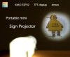 instructables - Portable Sign Projector