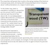 sciencepost - Incroyable, un bois durable aussi transparent que du verre !