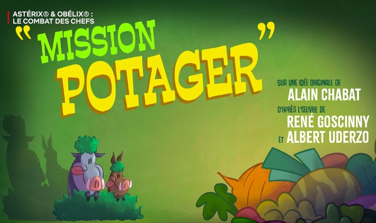 Netflix - ASTÉRIX & OBÉLIX : Mission Potager, c'est dispo (après le générique)