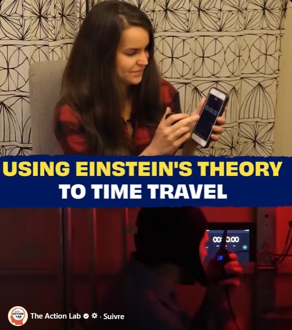 The Action Lab - This is what the twin paradox looks like in real life