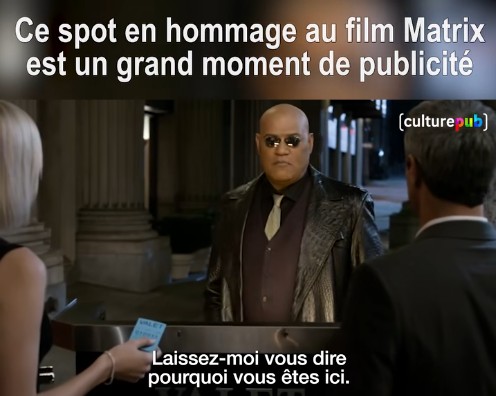 culturepub_officiel - Ce spot Kia en hommage à Matrix