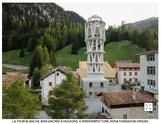 futura-sciences - La plus haute tour imprimée en 3D du monde… en pleine montagne