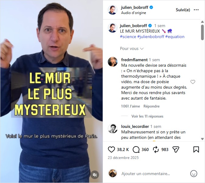 Julien Bobroff - Le mur mystérieux de Paris