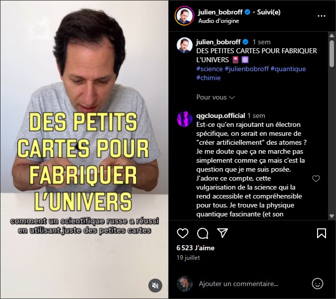 Julien_bobroff - Des petites cartes pour fabriquer l'univers