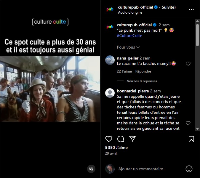 culturepub_officiel - Le punk n'est pas mort - #CultureCulte
