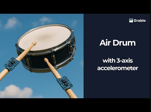 instructables - Build Air Drum in 7 Min (No Coding Required)