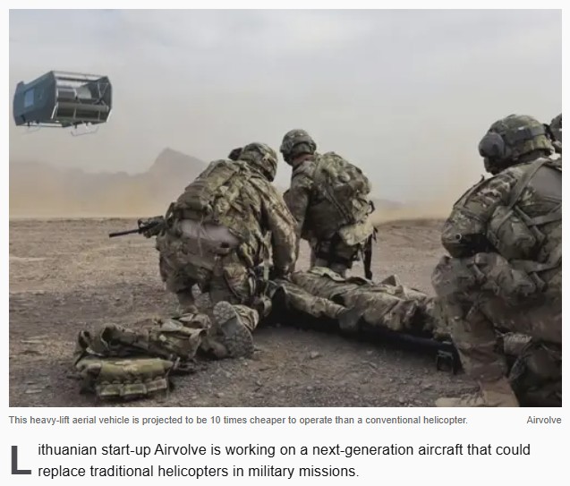 interestingengineering - 20-foot flying ‘container’ robot drone could become future helicopter, cut costs by 90%