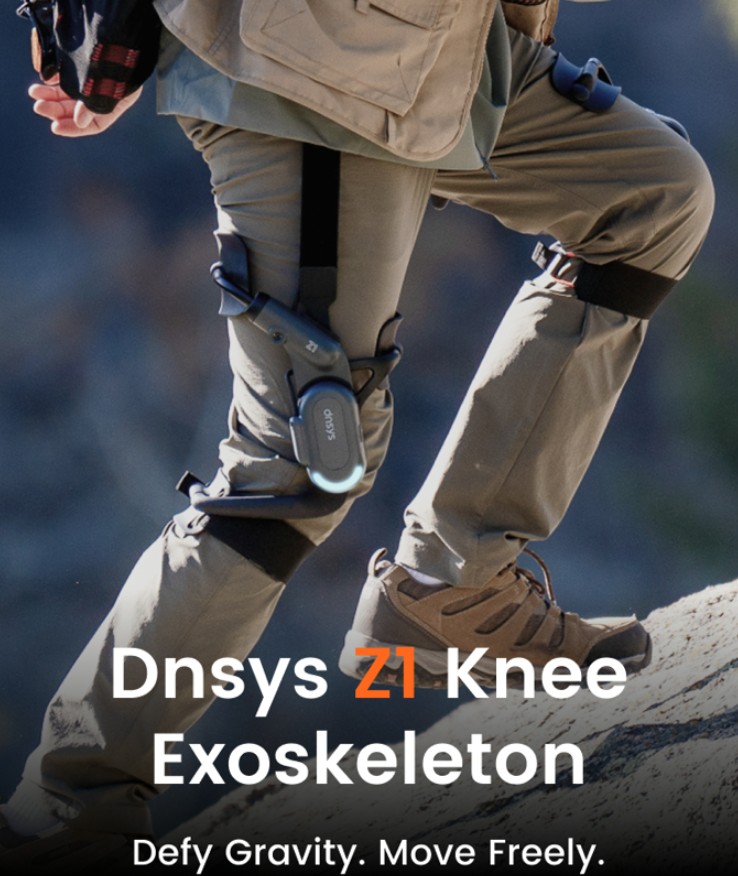 kickstarter - Dnsys Z1 Knee Exoskeleton: Defy Gravity, Go Beyond