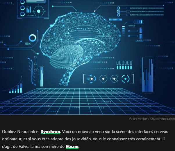 presse-citron - Valve développe aussi une interface cerveau-ordinateur