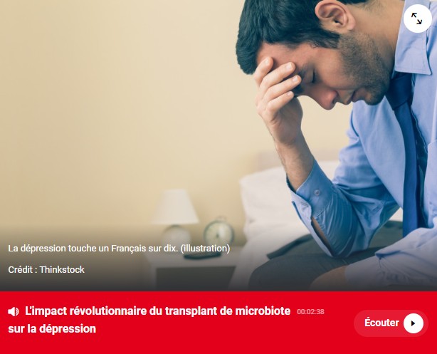 rtl - La transplantation de microbiote, une nouvelle arme pour soulager la dépression