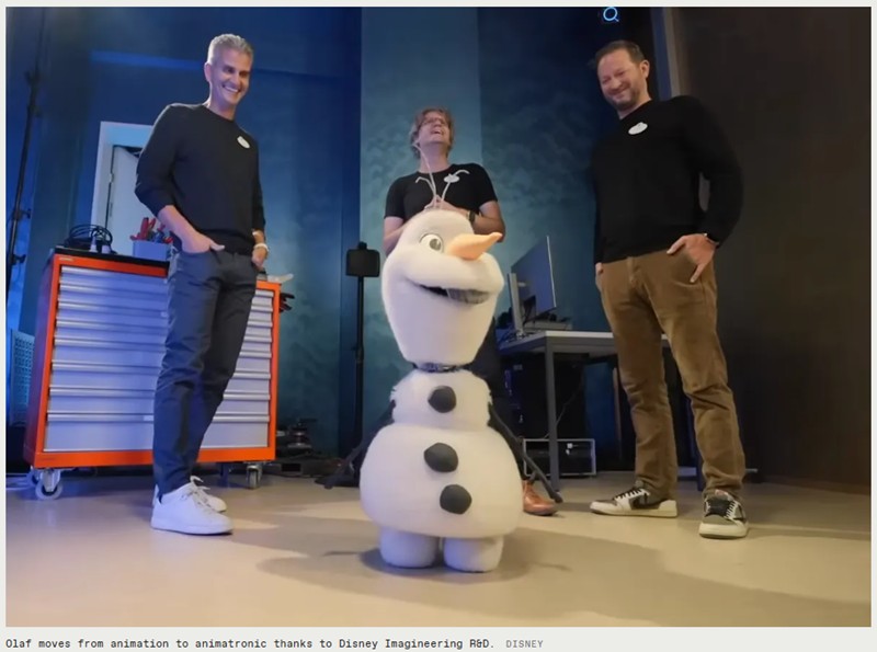 IEEE Spectrum - Video Friday: Disney’s Robotic Olaf Makes His Debut