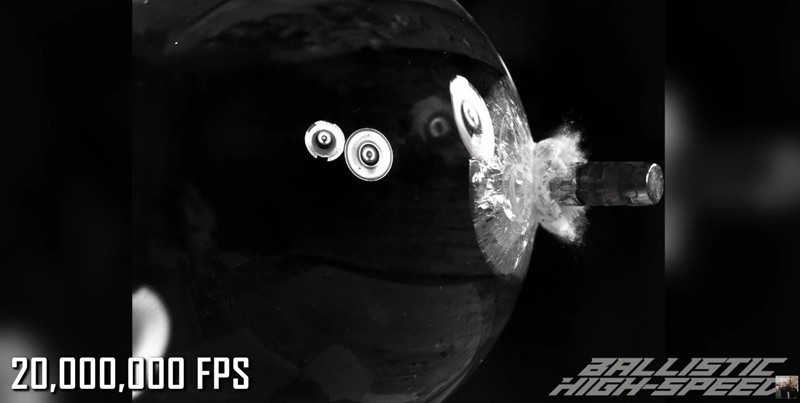 theawesomer - Recording Bullets at 20 Million FPS