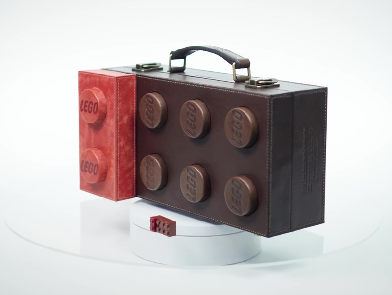 yankodesign - LEGO-inspired Block Bag Transforms Childhood Joy Into Luxury Craftsmanship