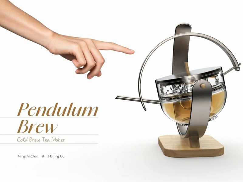 yankodesign - Pendulum Brew brings a novel twist to cold brew tea