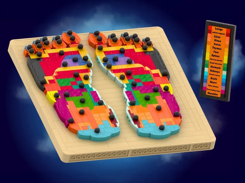 yankodesign - A Fan Recreated Kung Fu Panda’s Most Iconic Scene with LEGO