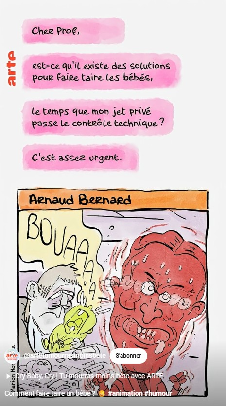 Cry Baby, Cry | Tu mourras moins bête avec ARTE