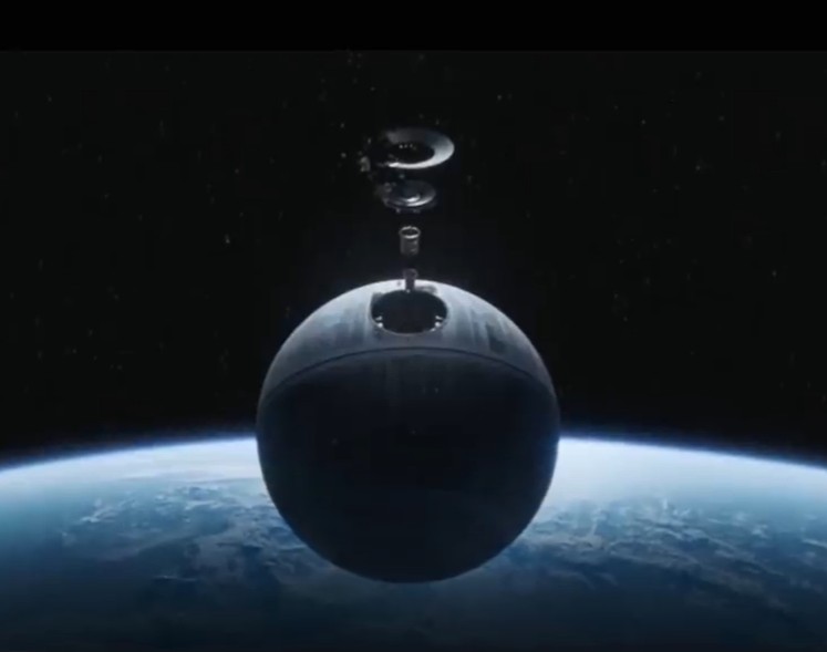 Star Wars: The Entire Construction of the Death Star Timelapse