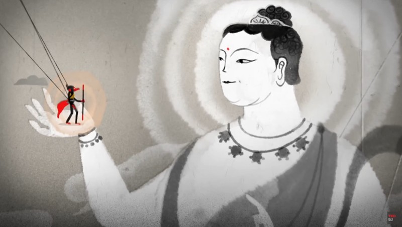 TED-Ed - The tale of the Monkey King and the Buddha - Ji Hao