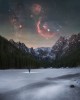 APOD - Orion's Treasures over Snowy Mountains
