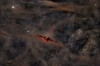 APOD - The Red Glow of the Cosmic Bat Nebula