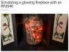 David Capper - Simulating a glowing fireplace with an RP2040