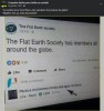 Complots faciles pour briller en société - La société de la Terre Plate a des membres tout autour du globe