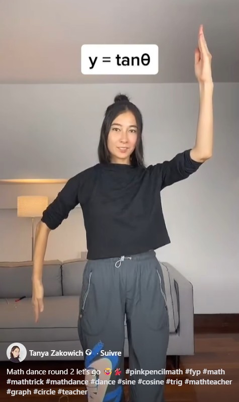 Tanya Zakowich - Math dance round 2 let’s go
