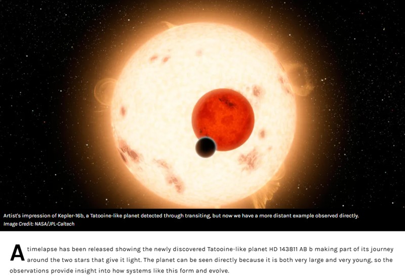iflscience - First Images Of A Tatooine-Like Planet That Orbits Its Two Stars Closer Than We’ve Seen Before