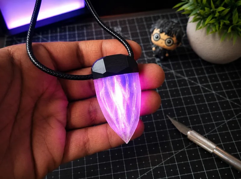 instructables - Aurora Pendant - RGB Pendant