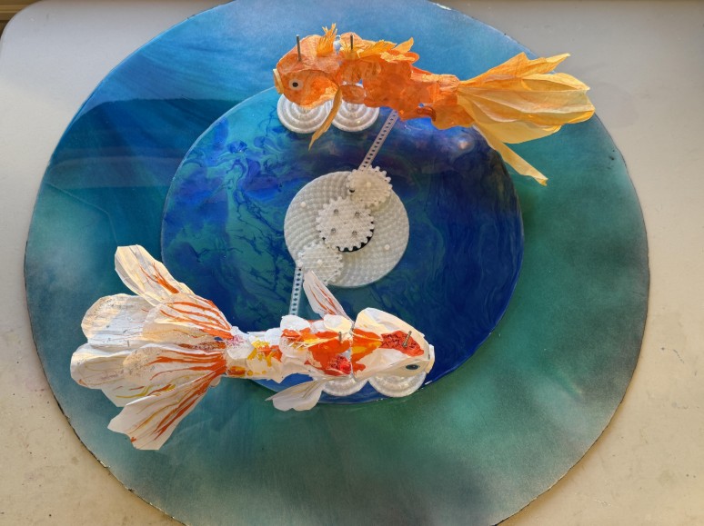 instructables - Kinetic Koi — Swimming, Turning & Wagging in Motion