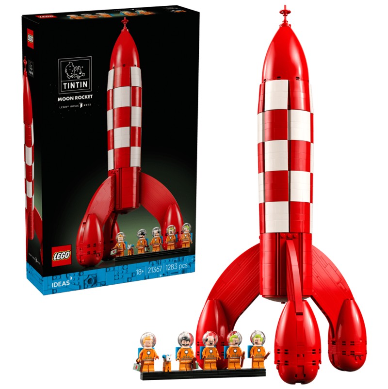 Lego - La fusée de Tintin