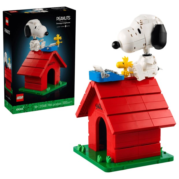 theawesomer - LEGO Ideas Snoopy’s Doghouse