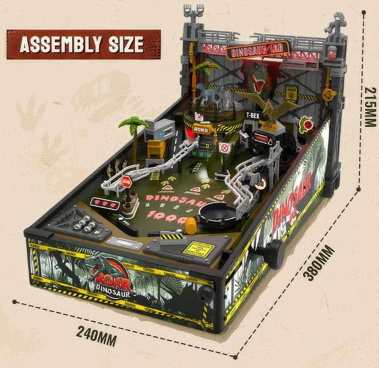 theawesomer - ROKR Dinosaur Lab Pinball