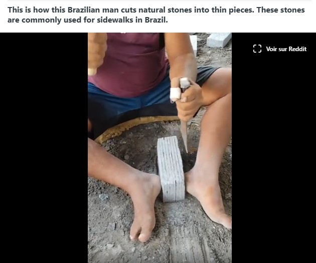 theawesomer - Stone-Splitting Expert