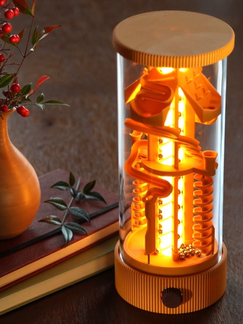 MaKim - Rotating Marble Run - 3D Print