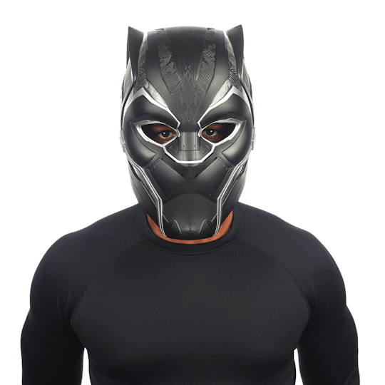 Black Panther helmet.gif