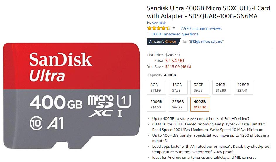 amazon.com Sandisk-Ultra-400GB-Adapter-SDSQUAR-400G-GN6MA.jpg