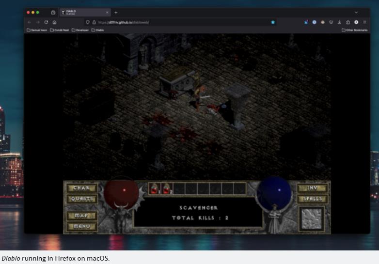 arstechnica - Behold, Diablo is fully playable in your browser