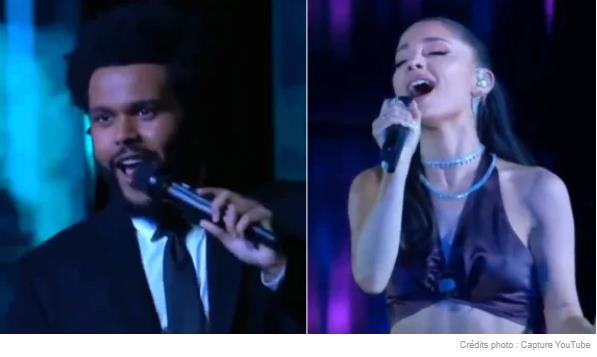 The Weeknd et Ariana Grande chantent Save Your Tears aux iHeartRadio Music Award
