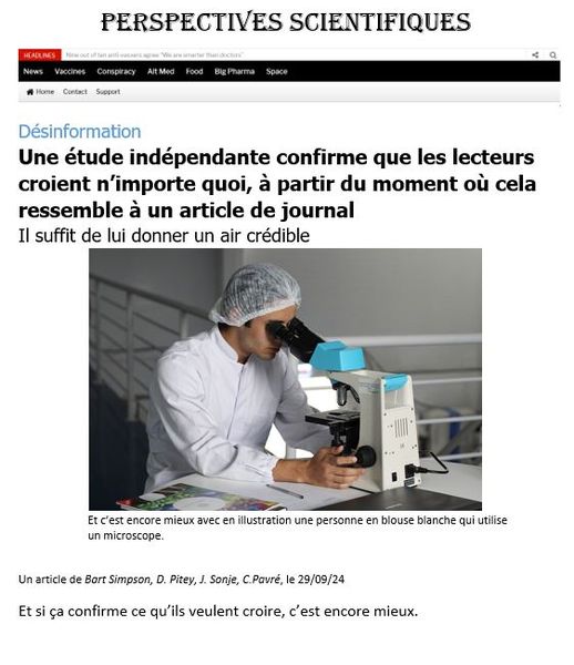 Les Vaxxeuses - Et vous, est-ce que vous croyez tout ce que vous lisez ?