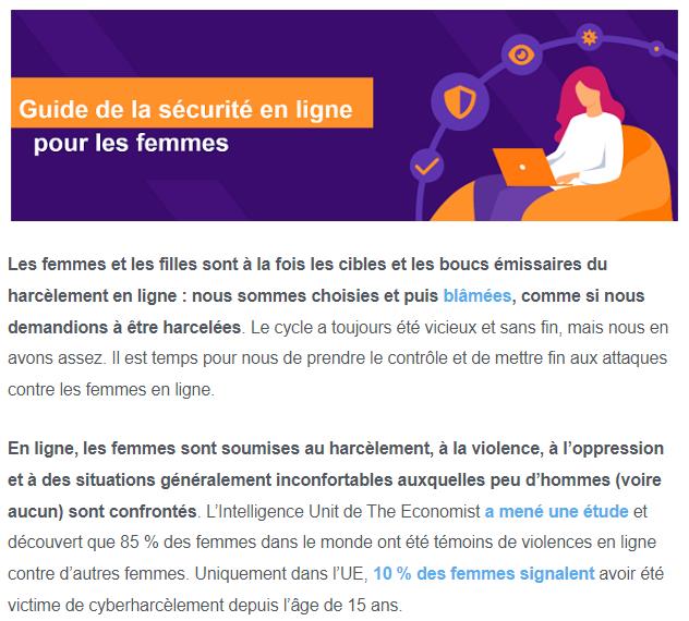 wizcase - Guide de la sécurité en ligne pour les femmes en 2024