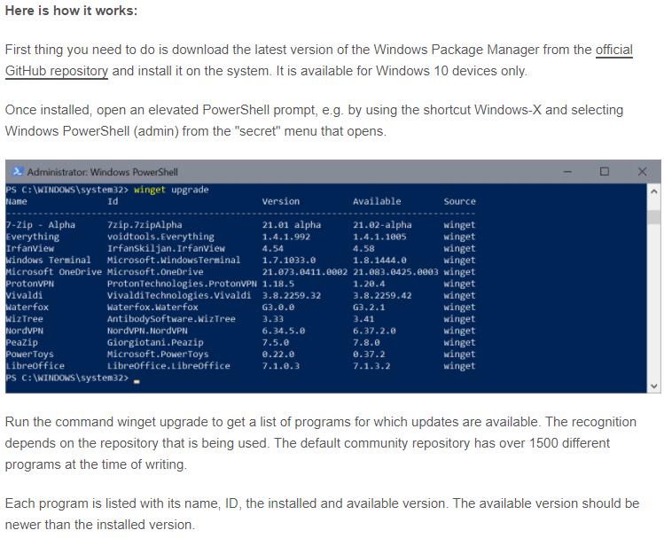 ghacks.net how-to-use-the-windows-package-manager-to-update-installed-programs-at-once.jpg