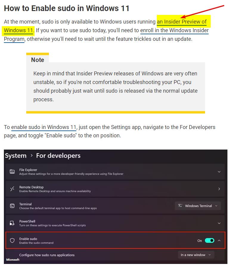 At the moment, sudo is only available to Windows users running an Insider Preview of Windows 11.