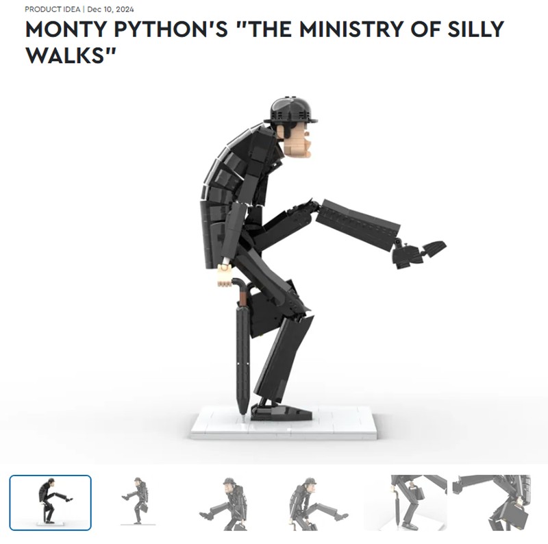 LEGO Ideas - Monty Python's The Ministry of Silly Walks